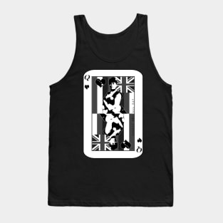 Queen of Hawai'i Liliuokalani (gray) by Hawaii Nei All Day Tank Top